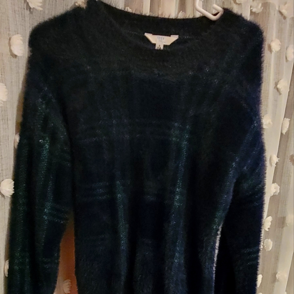 Plaid sweater